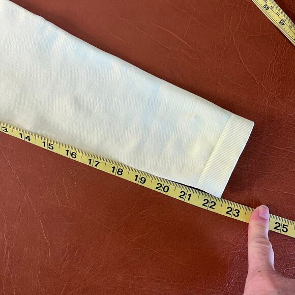 Bo and Tee High Rise Crop Neon Green Leggings NEW Logo on Leg Size XS Petite - Picture 11 of 11